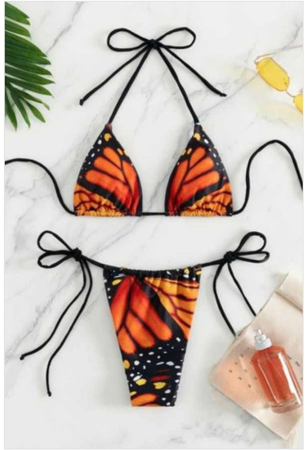 Butterfly Swim Suit 2 pc set